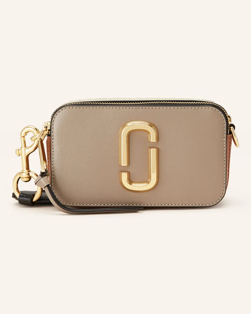 Marc Jacobs Saffiano-Umhängetasche SNAPSHOT Beige