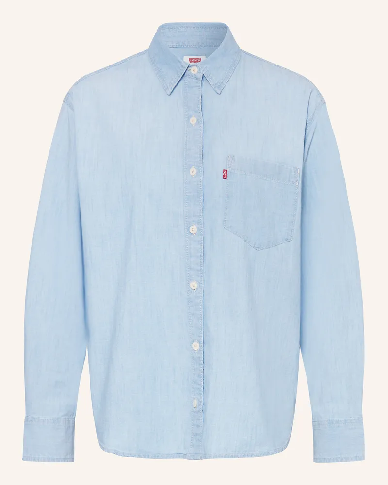 Levi's Hemdbluse HARLIE in Jeansoptik Hellblau