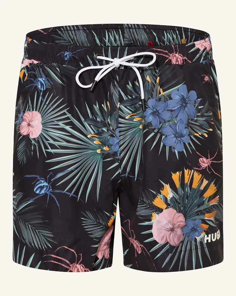 HUGO BOSS Badeshorts CALALA Schwarz