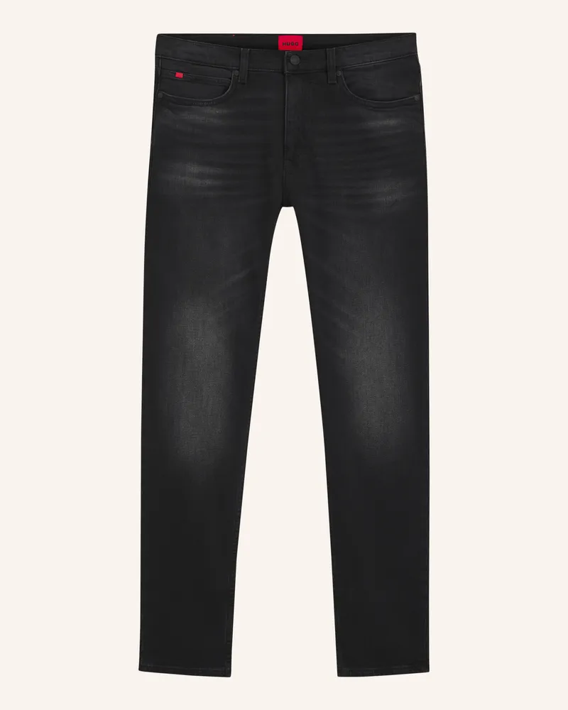 HUGO BOSS Jeans Hugo 734 Extra-Slim Fit schwarz Schwarz