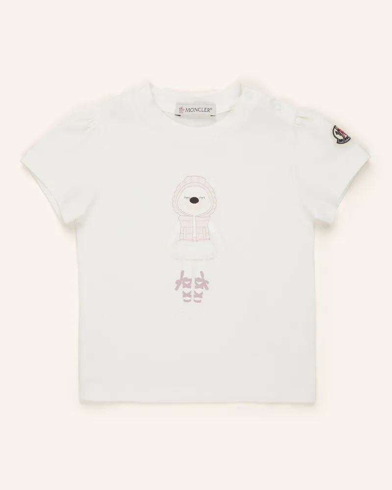 Moncler T-Shirt weiss Weiss