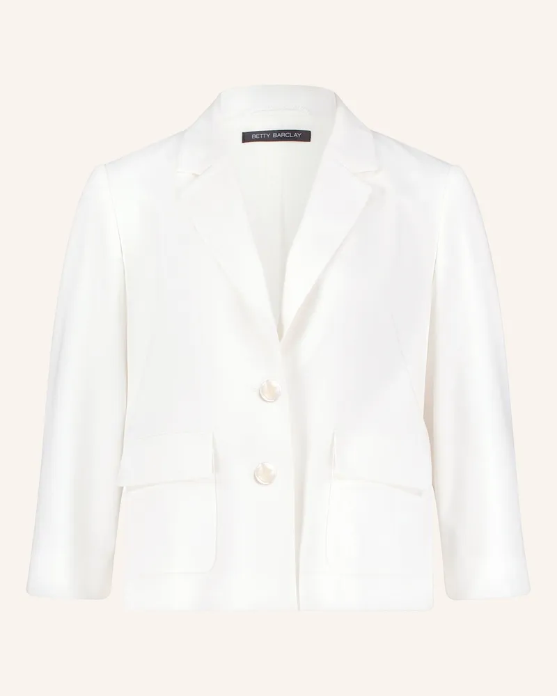 Betty Barclay Blazer Mit 3/4-Arm weiss Weiss