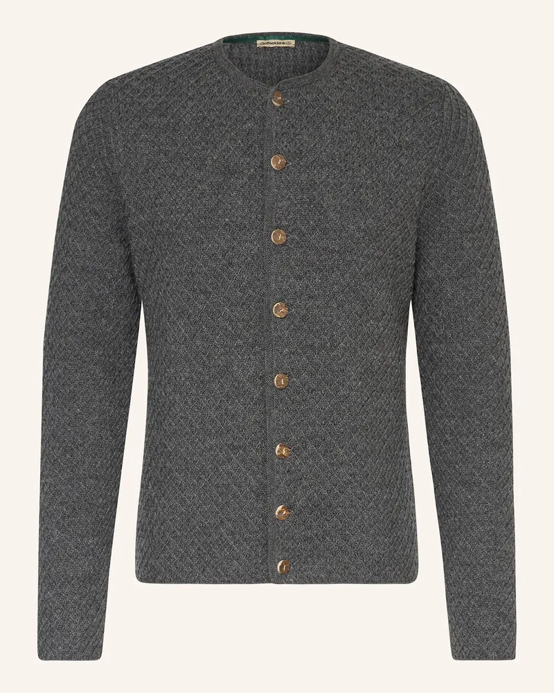 Gottseidank Strickjacke Xaver grau Dunkelgrau