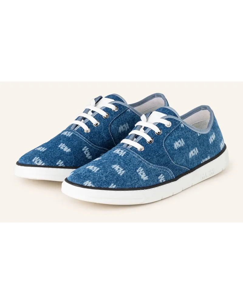 MCM Sneaker SEMBLAS - BLAU Blau