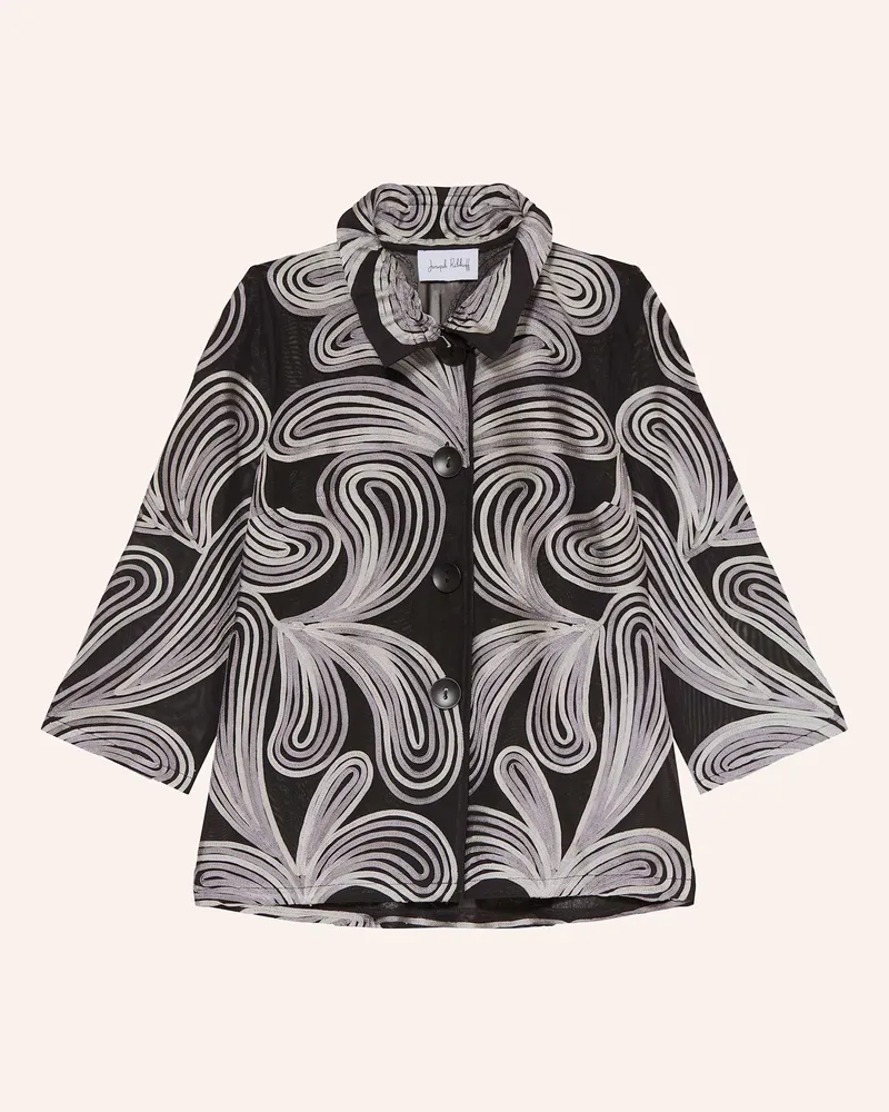 Joseph Ribkoff Kastenjacke mit 3/4-Arm Schwarz