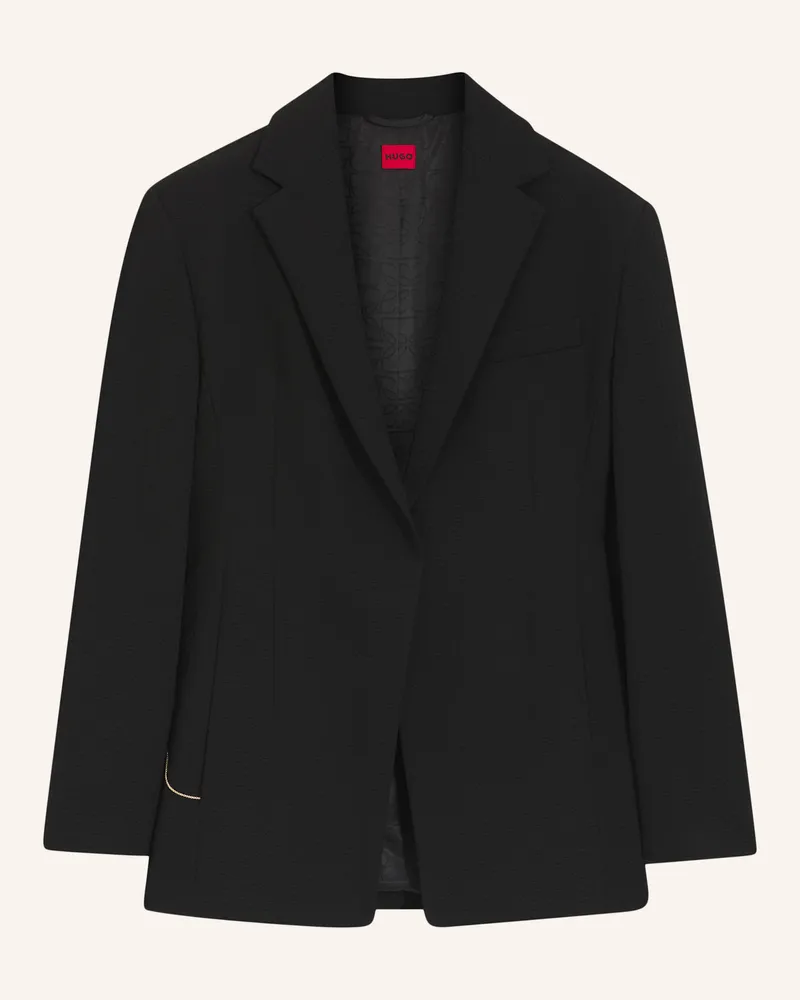 HUGO BOSS Blazer Antera Relaxed Fit schwarz Schwarz