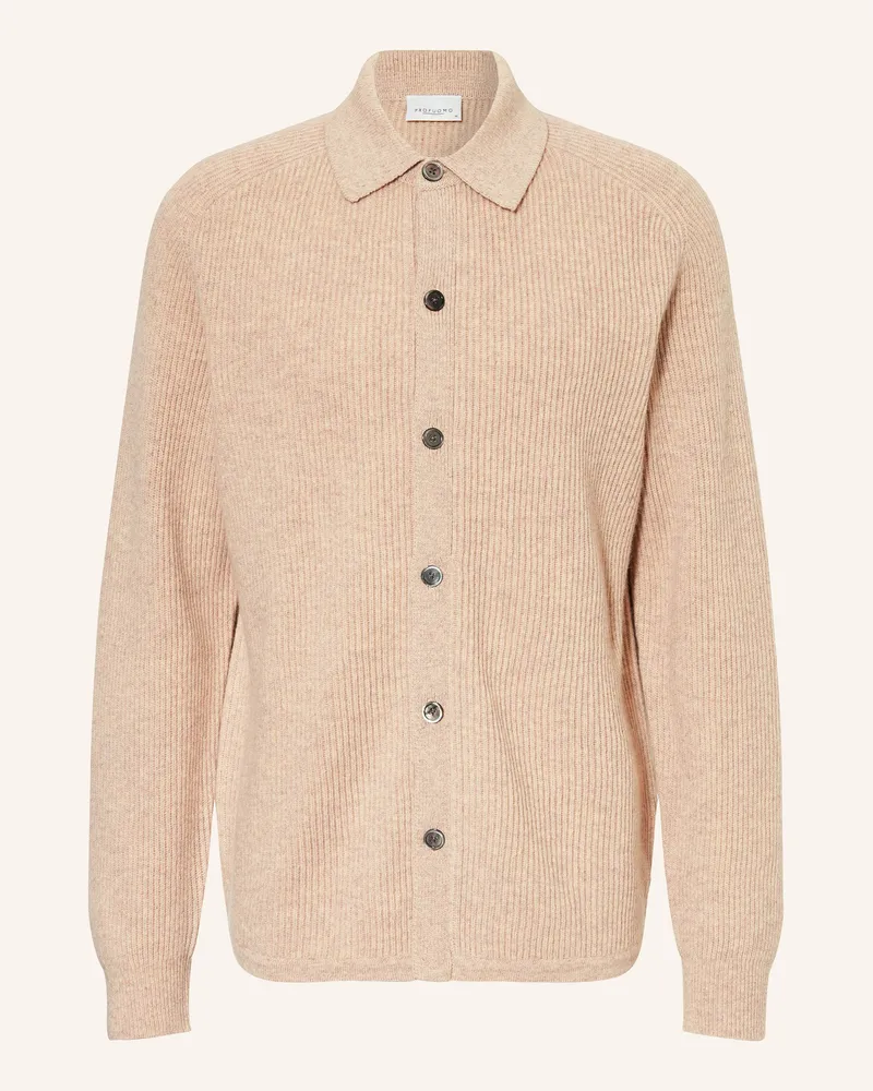 Profuomo Strickjacke Beige