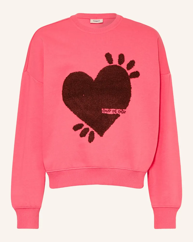 only Sweatshirt Rosa