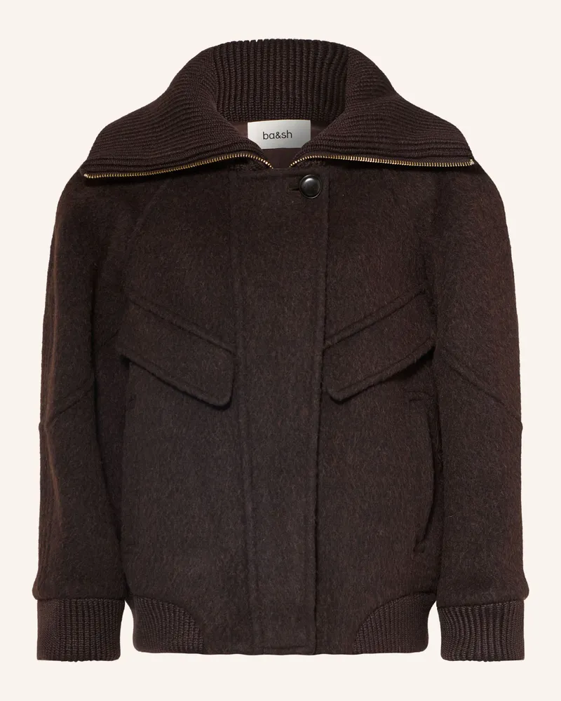 ba&sh Jacke Dania braun Dunkelbraun