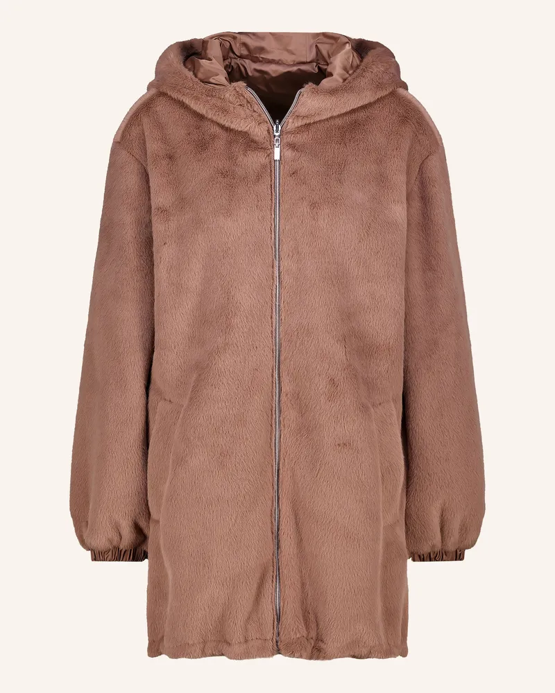 monari Kunstfell-Jacke braun Braun