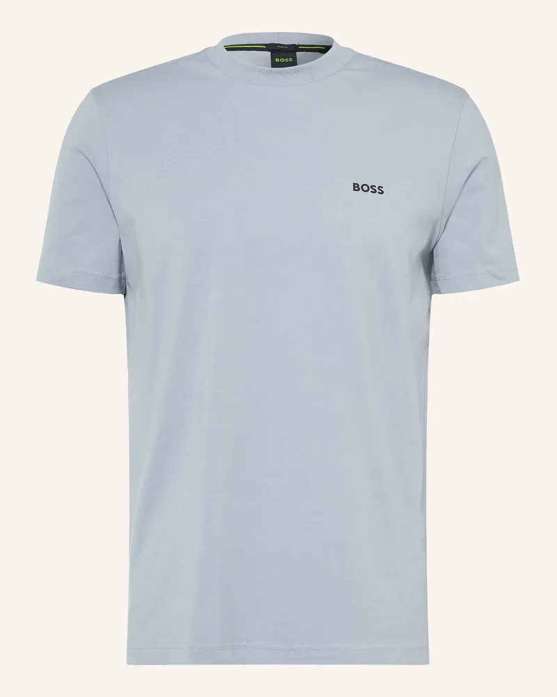 HUGO BOSS T-Shirt Tee blau Blaugrau