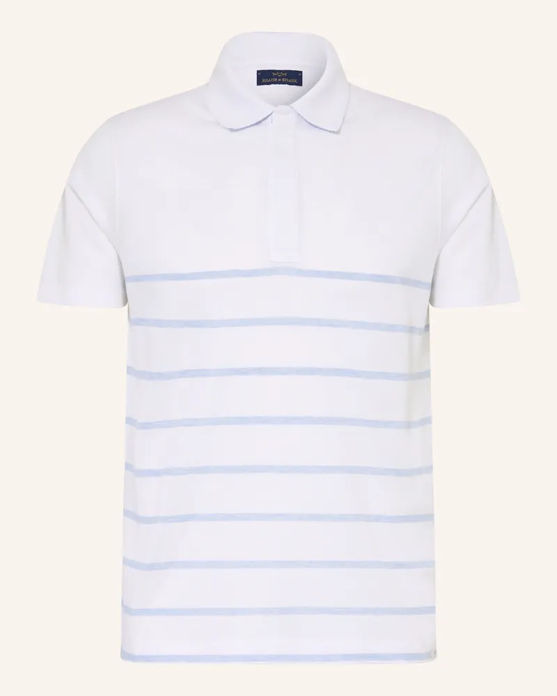 Paul & Shark Piqué-Poloshirt Weiss