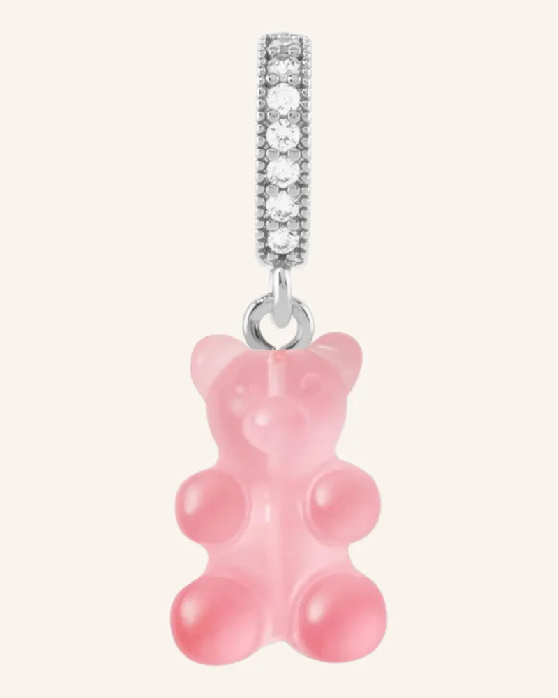 CRYSTAL HAZE Pendant BUBBLEGUM NOSTALGIA BEAR by GLAMBOU Rosa