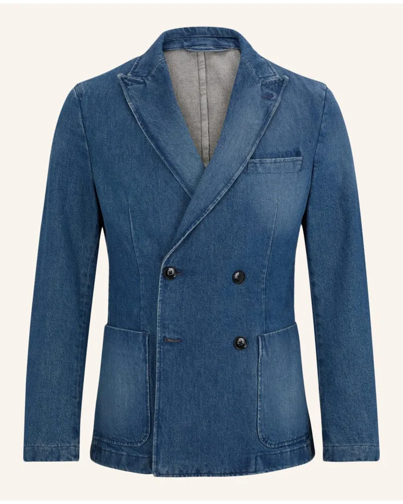 HUGO BOSS Blazer C-HANRY-W-DB-243F Slim Fit Blau