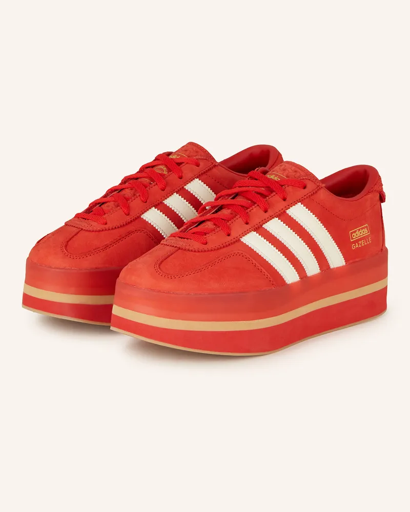 adidas Sneaker GAZELLE STACK Rot