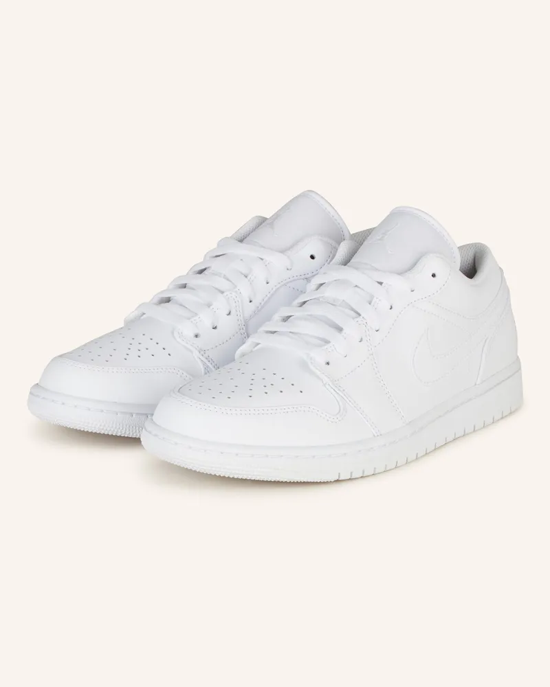 Jordan Basketballschuhe Air Jordan 1 Low weiss Weiss