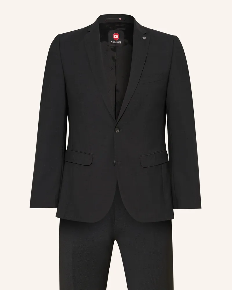 CG Anzug CADEN Slim Fit Dunkelgrau