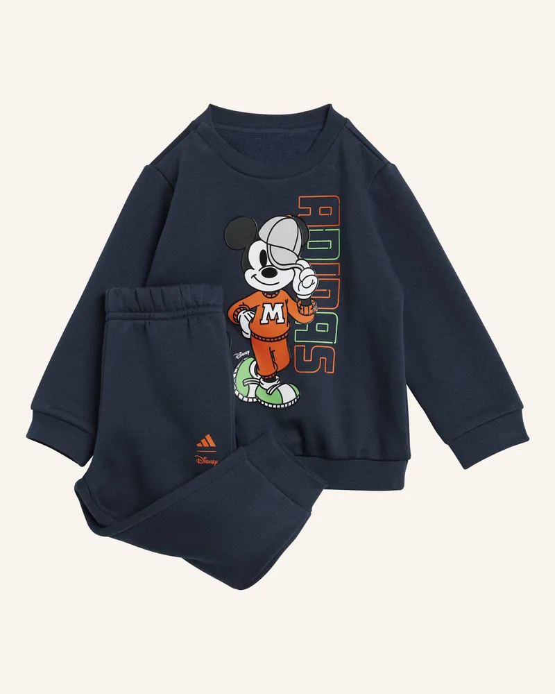 adidas DISNEY MICKY MAUS JOGGINGANZUG KINDER Schwarz