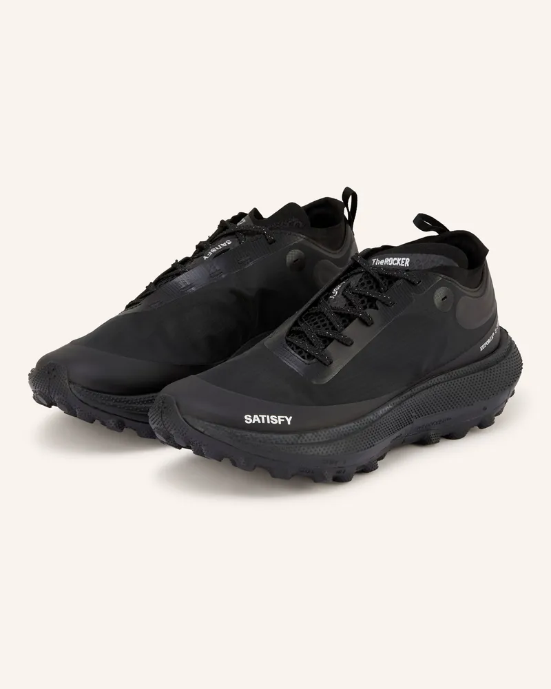 Satisfy Trailrunning-Schuhe The Rocker schwarz Schwarz