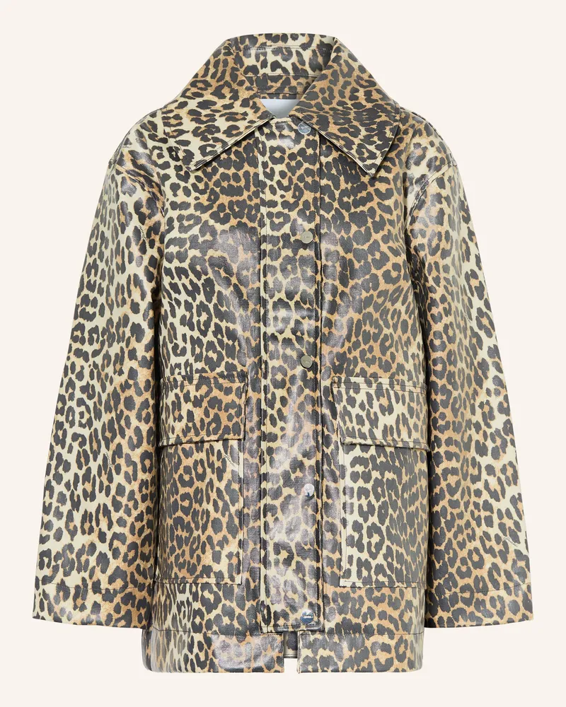 Ganni Jacke Beige