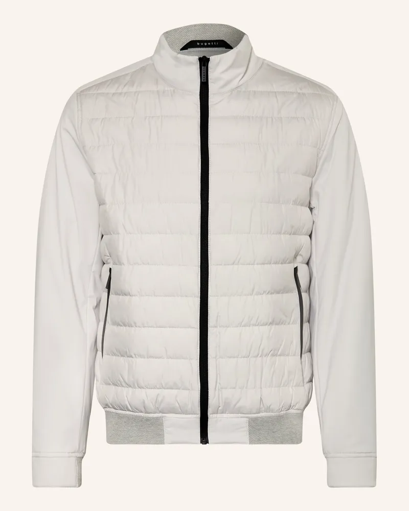 Bugatti Blouson Mit Dupont™ Sorona®-Isolierung Im Materialmix weiss Hellgrau