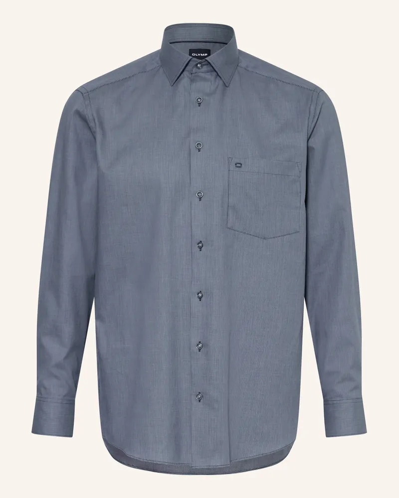 Olymp Hemd Luxor Comfort Fit blau Dunkelblau