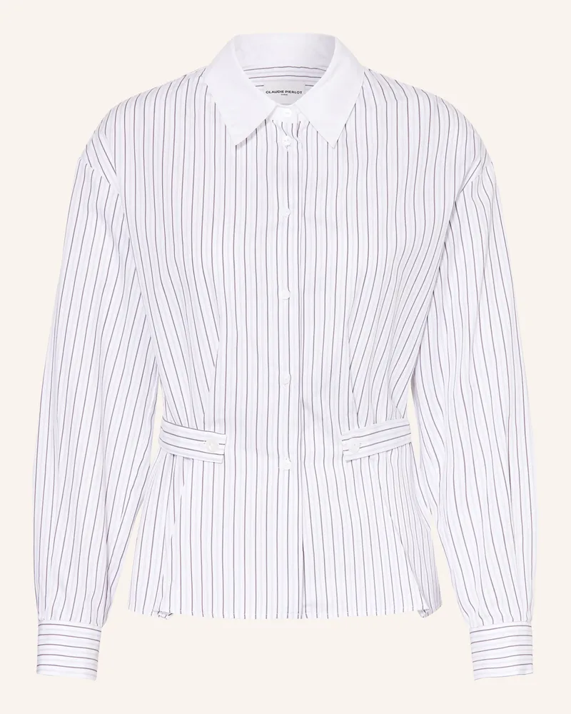 Claudie Pierlot Hemdbluse Weiss