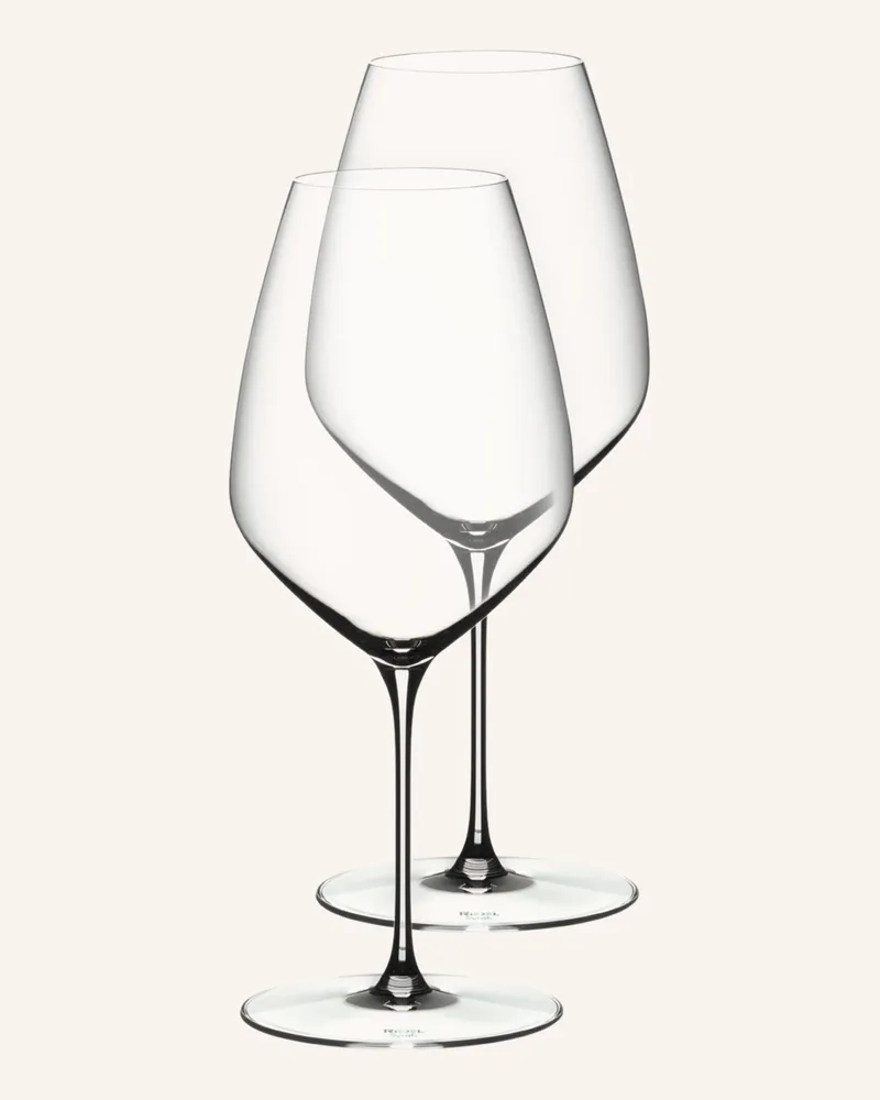 Riedel 2er-Set Weingläser Veloce Syrah/Shiraz transparent Weiss