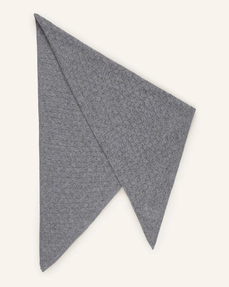 Johann & Johanna Dreieckstuch grau Grau