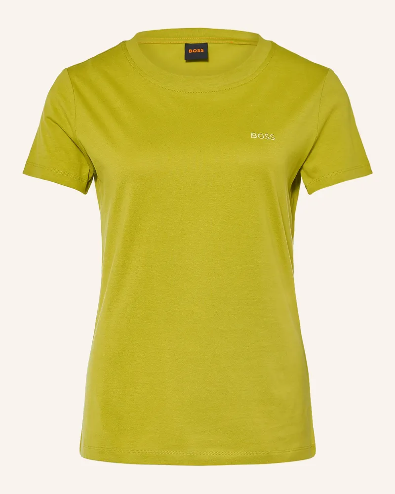 HUGO BOSS T-Shirt Esogo gruen Hellgrün