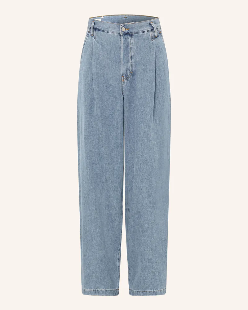 Dries van Noten Wide Leg Jeans Regular Fit blau 514