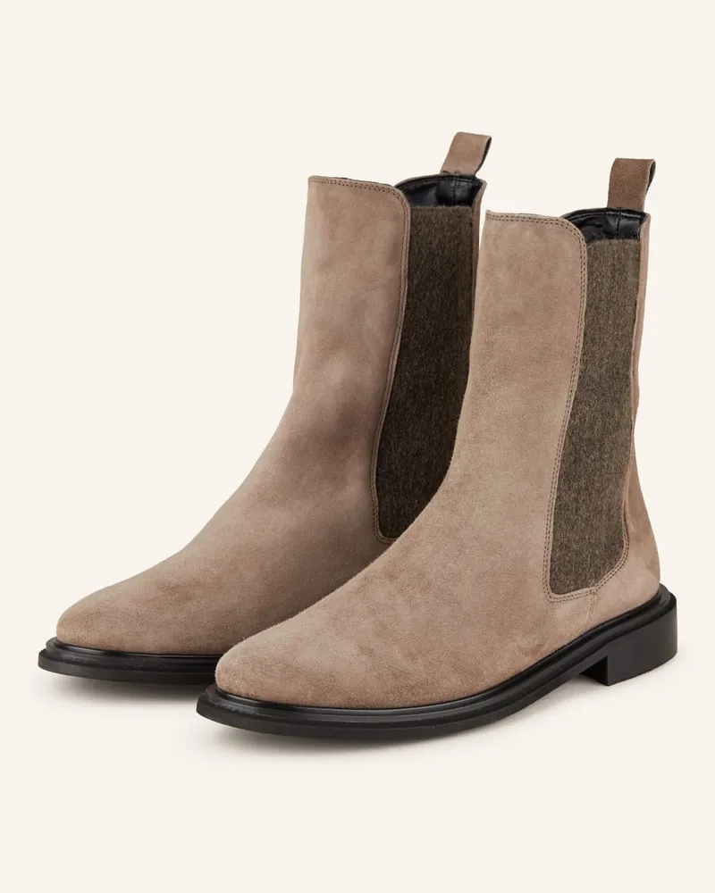 Darling Harbour Chelsea-Boots - TAUPE Grau