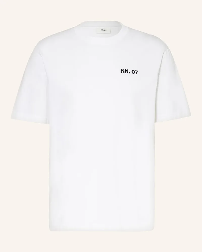 NN 07 T-Shirt ADAM Weiss