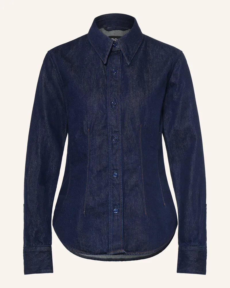 HUGO BOSS Jeansbluse Denim Shirt 7.0 blau Dunkelblau