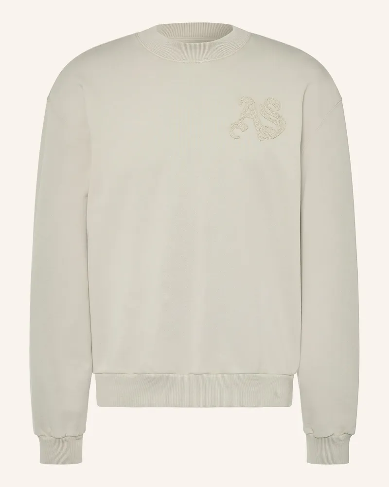 AllSaints Sweatshirt Insignia gruen Hellgrün
