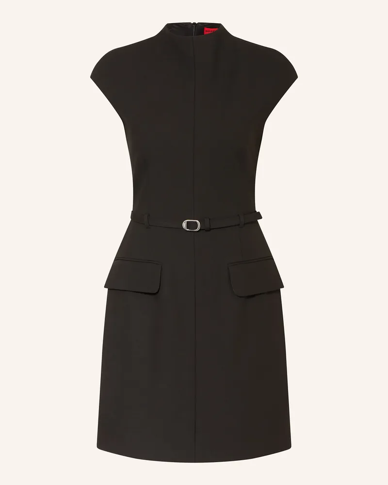 HUGO BOSS Etuikleid KALUNIA Schwarz