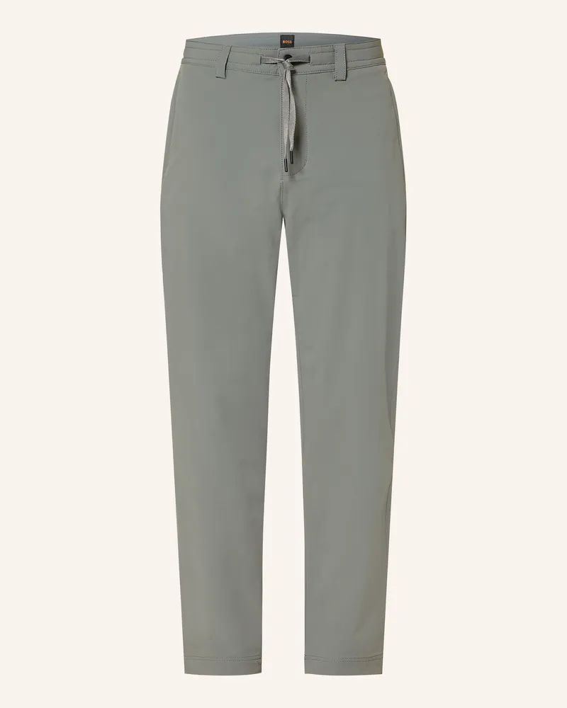 HUGO BOSS Chino Straight Tapered Fit Grau