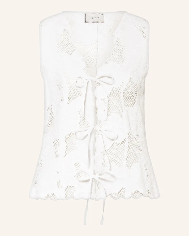 Neo Noir Spitzentop ALBOA Weiss