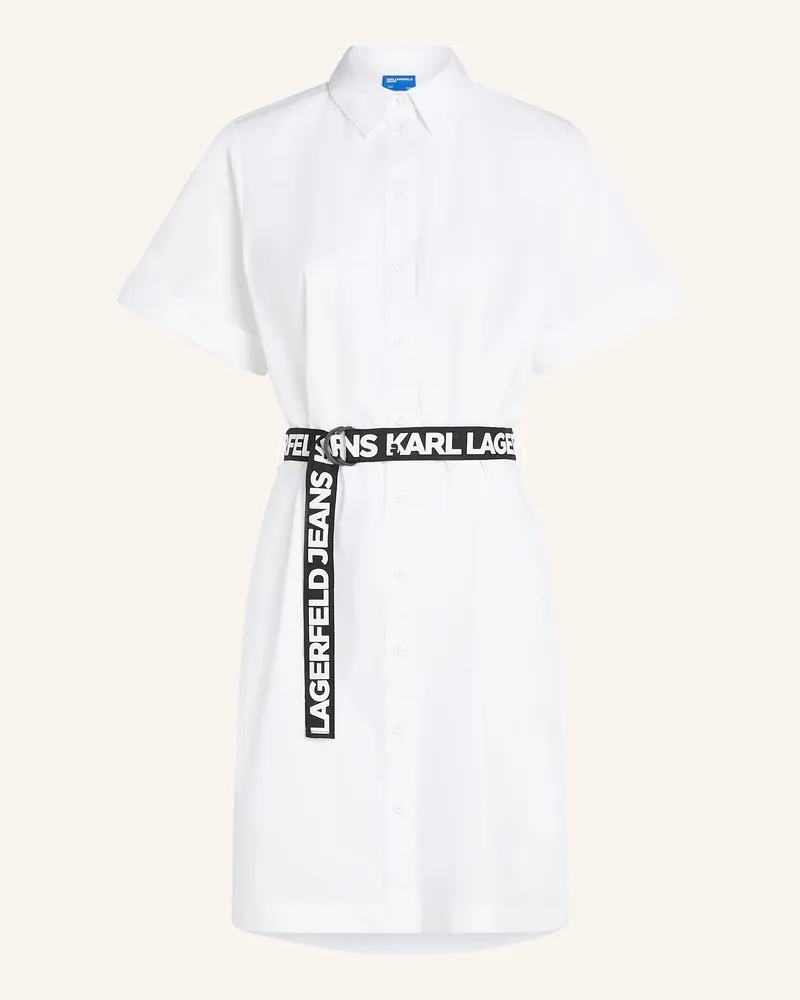 Karl Lagerfeld Kleid Weiss