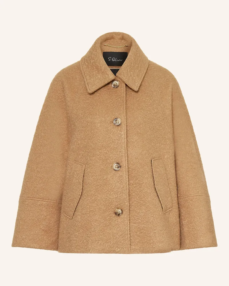S.Oliver Jacke beige Dunkelorange