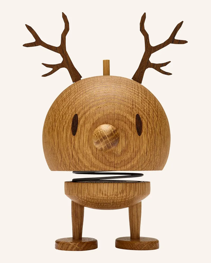 Hoptimist Dekofigur Reindeer Bumble Medium braun Braun