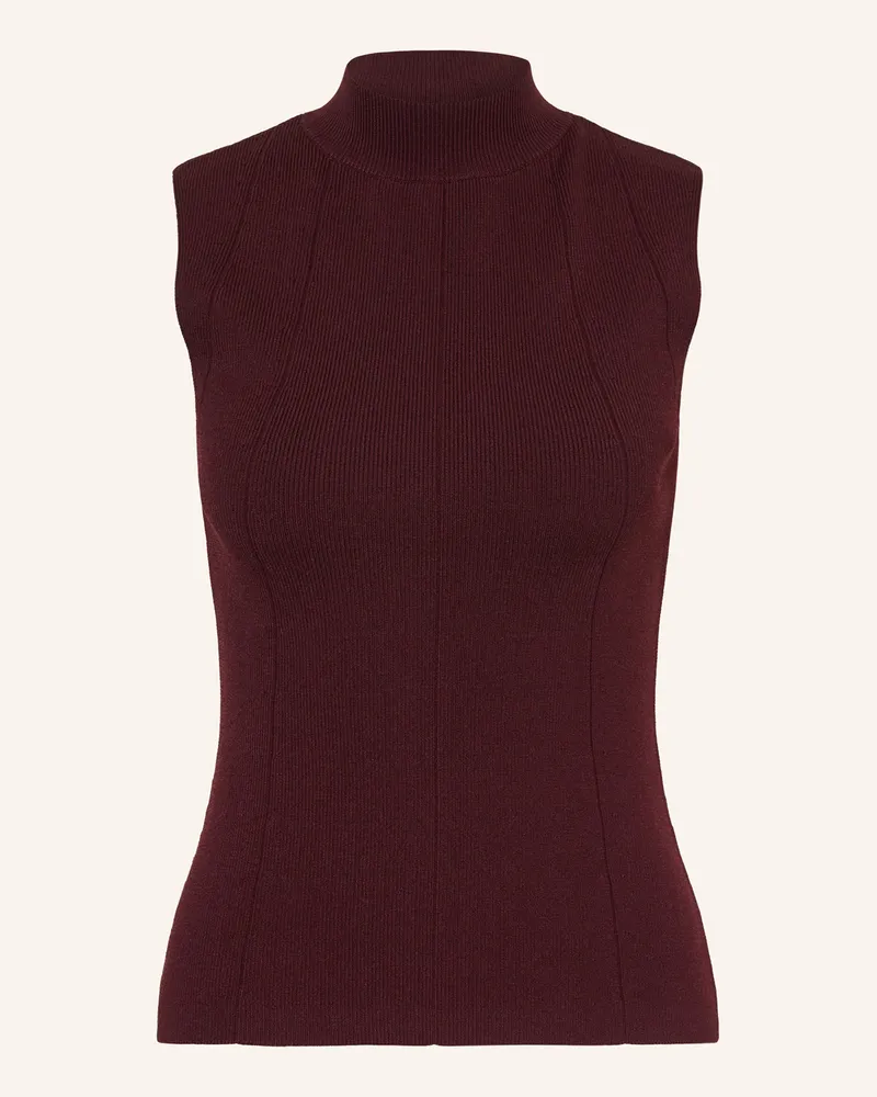 Reiss Stricktop MILAN Dunkelrot