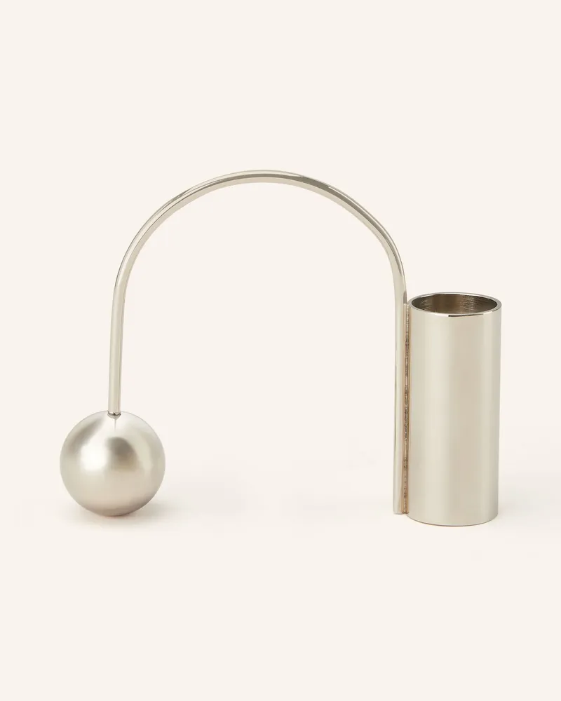 ferm LIVING Kerzenhalter BALANCE Silber