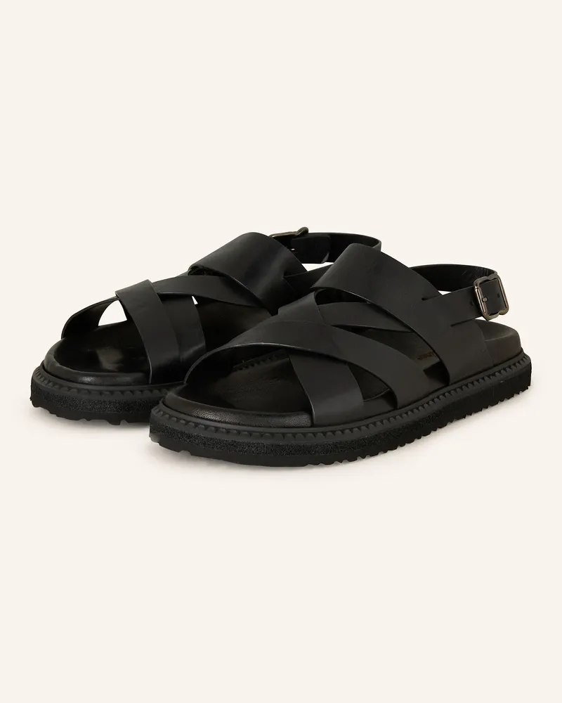 Cordwainer Sandalen Schwarz
