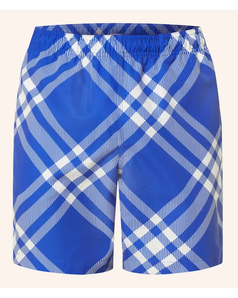 Burberry Badeshorts Blau