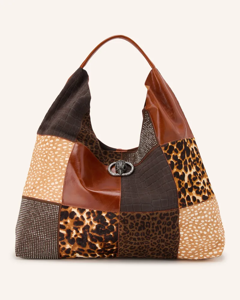 Kurt Geiger Beuteltasche Large Mit Schmucksteinen braun Braun