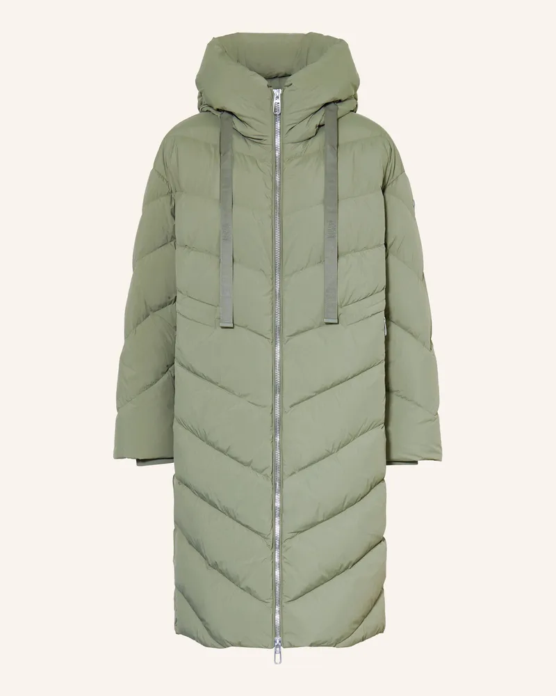 DUNO Daunenmantel Meteora gruen Grün
