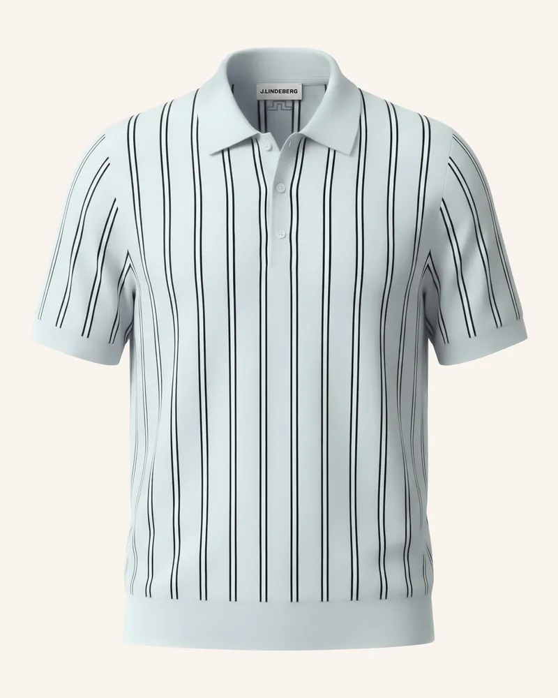 J.Lindeberg Strick‑Polo blau Blau