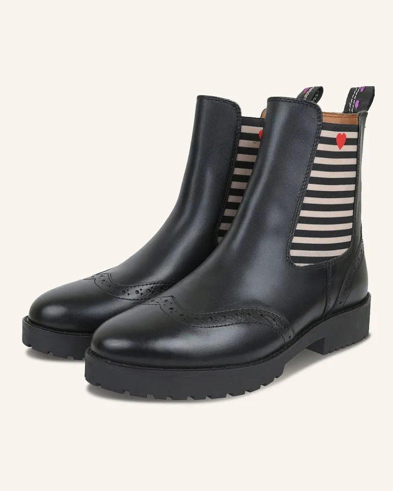 CRICKIT Chelsea-Boots Sera schwarz Schwarz