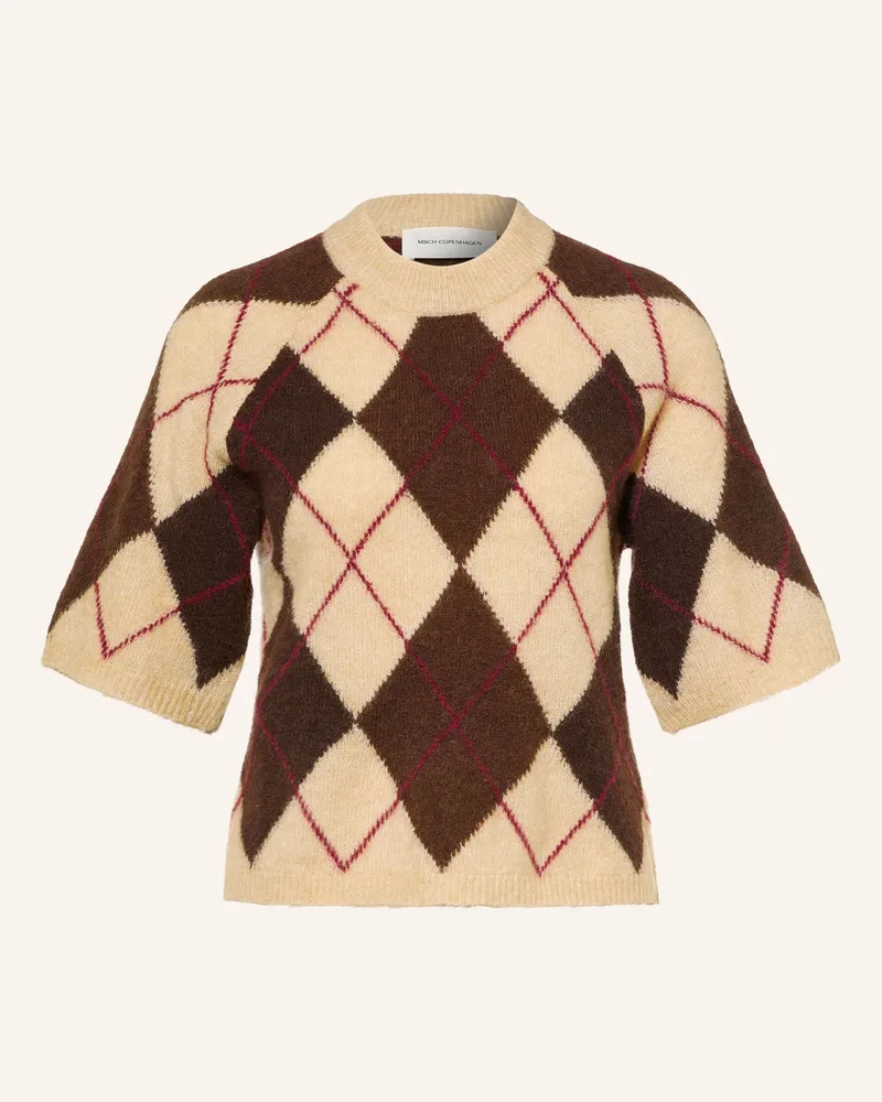MOSS COPENHAGEN Strickshirt Mschadin beige Beige